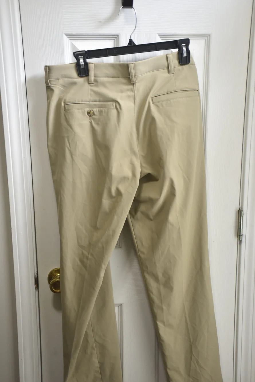 Pro Tour Golf Pants Tan Polyester 34x32 LSC448
